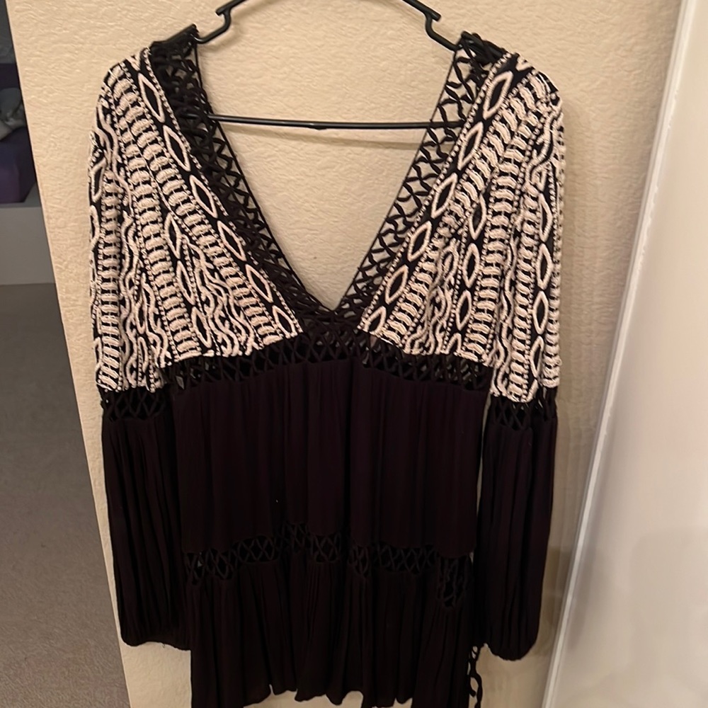Free people dress with a open back